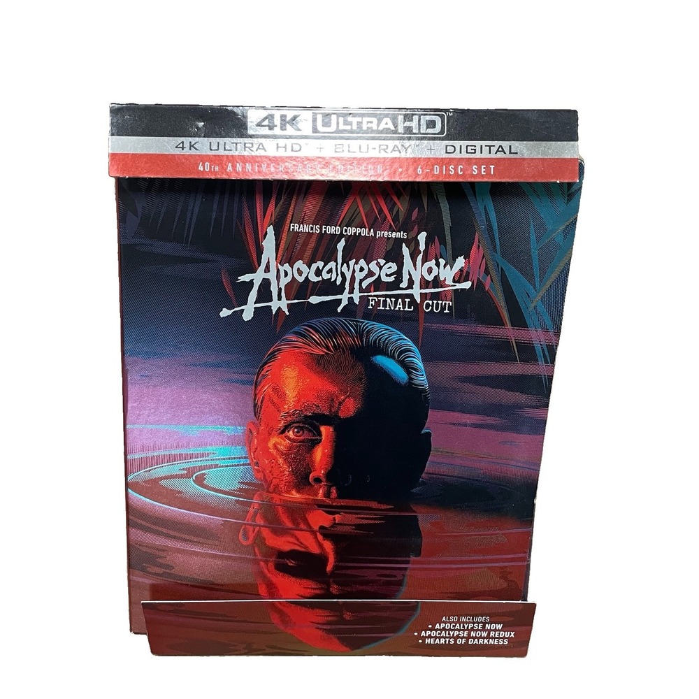 Apocalypse Now: Final Cut 40th Anniversary 4K UHD +Blu-ray + Digital 6 Disc Set